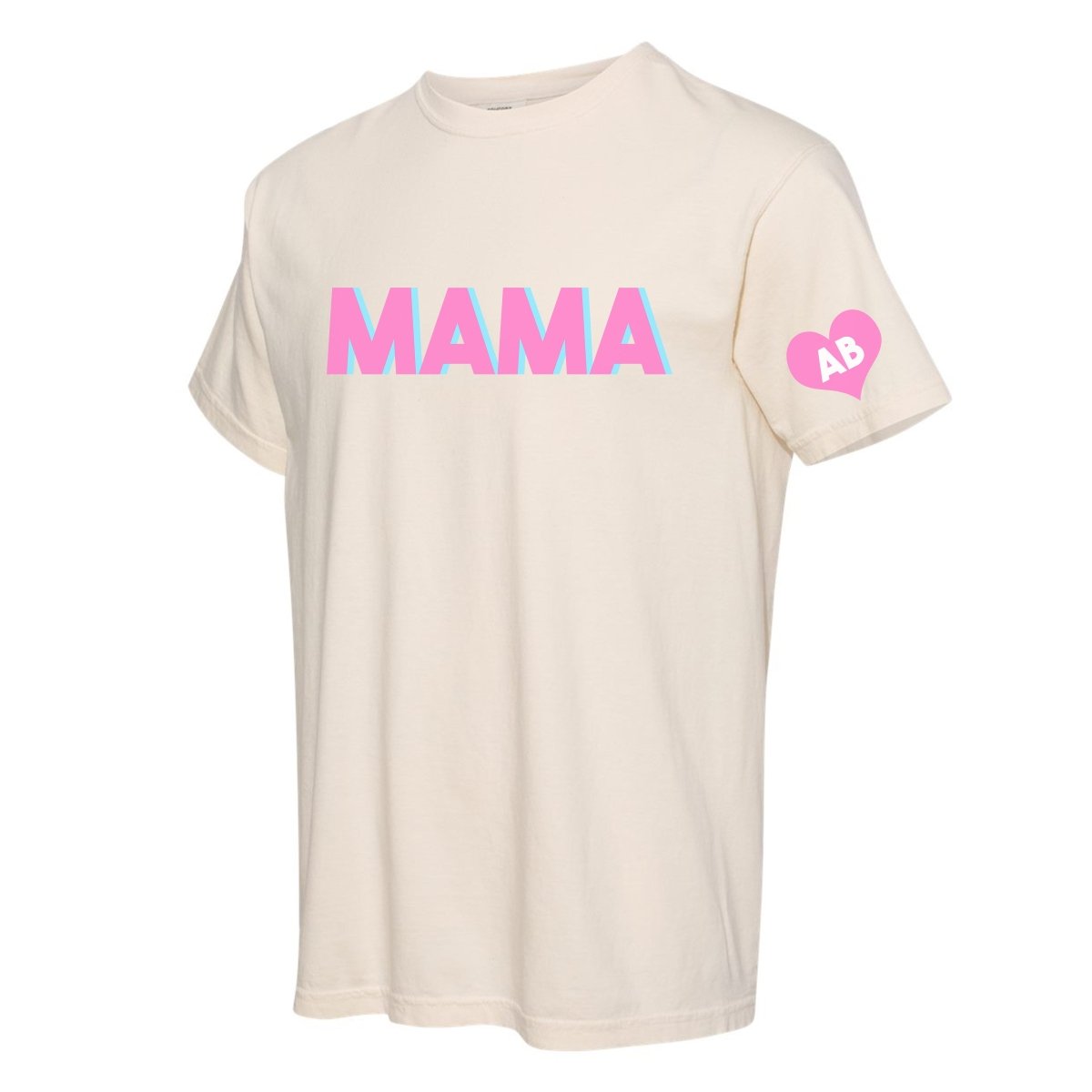 Initialed 'Mama' Tee - United Monograms