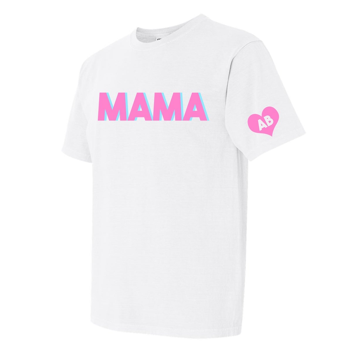 Initialed 'Mama' Tee - United Monograms