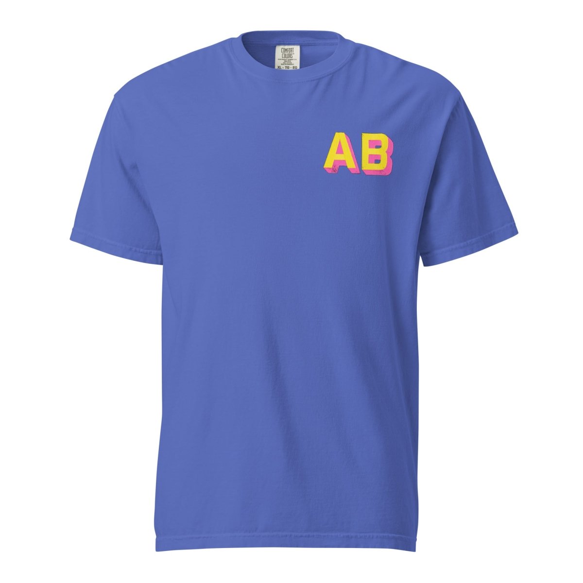 Initialed Shadow Block T-Shirt - United Monograms