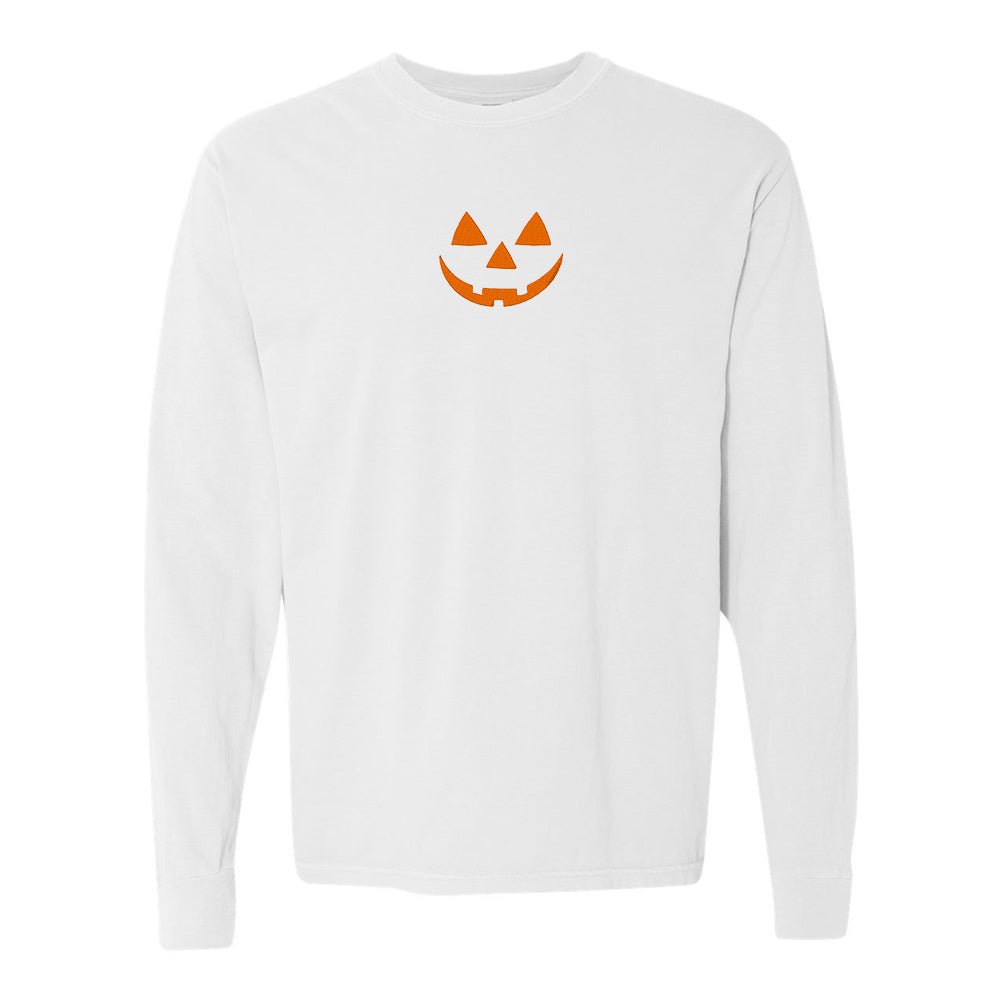 Jack-O'-Lantern Comfort Colors Long Sleeve T-Shirt - United Monograms