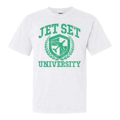 'Jet Set University' T - Shirt - United Monograms