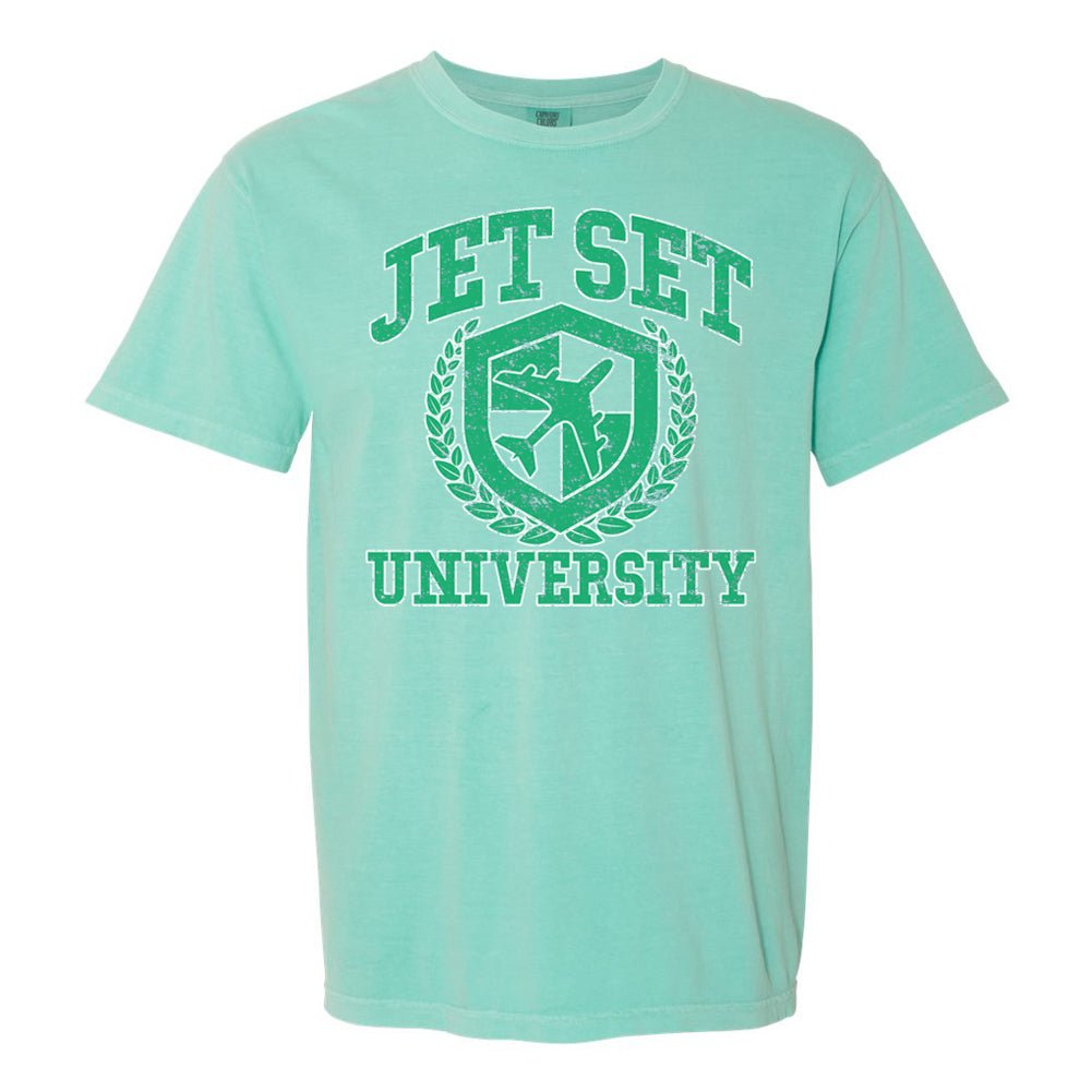 'Jet Set University' T - Shirt - United Monograms