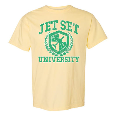 'Jet Set University' T - Shirt - United Monograms