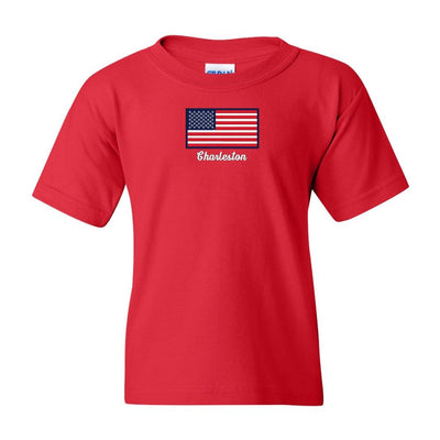 Kids 'American Flag' T-Shirt - United Monograms