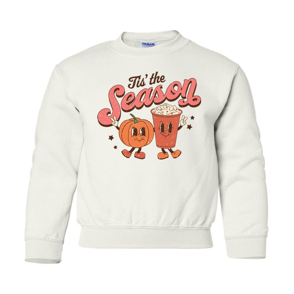 Kids Autumn 'Tis The Season Characters' Crewneck Sweatshirt - United Monograms