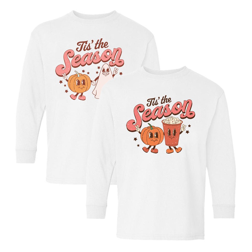 Kids Autumn 'Tis The Season Characters' Long Sleeve T-Shirt - United Monograms