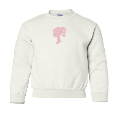 Kids 'Doll Silhouette' Crewneck Sweatshirt - United Monograms