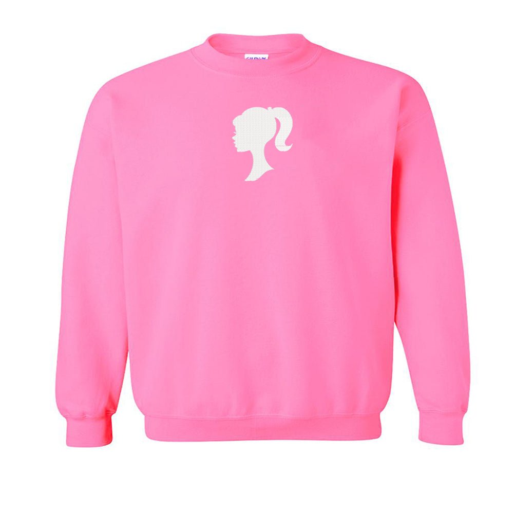 Kids 'Doll Silhouette' Crewneck Sweatshirt - United Monograms