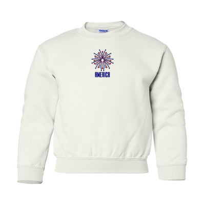 Kids 'Firework' Crewneck Sweatshirt - United Monograms