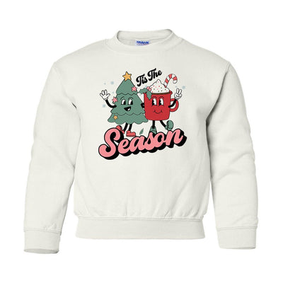 Kids Holiday 'Tis The Season Characters' Crewneck Sweatshirt - United Monograms