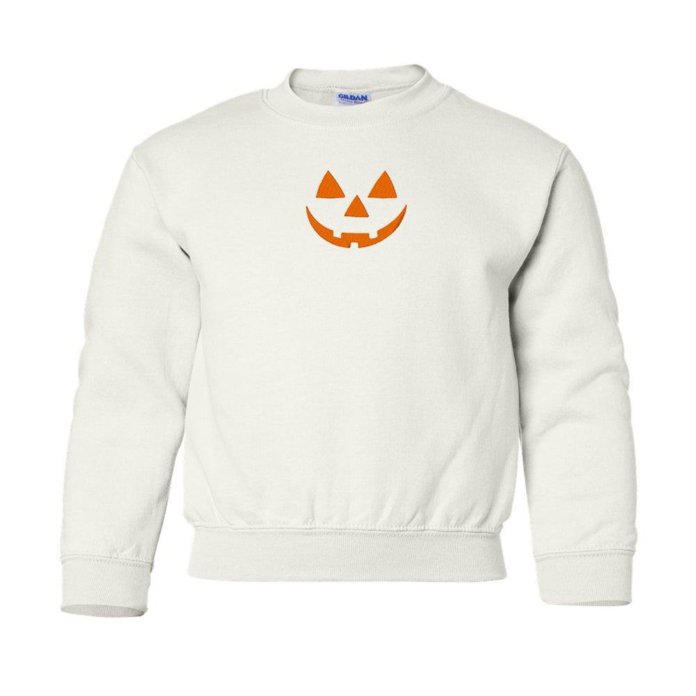 Kids Jack-O'-Lantern Crewneck Sweatshirt - United Monograms