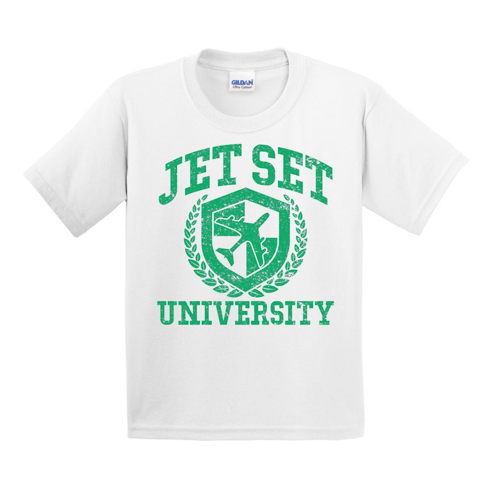 Kids 'Jet Set University' T-Shirt - United Monograms