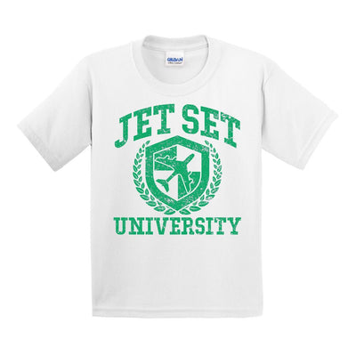 Kids 'Jet Set University' T-Shirt - United Monograms