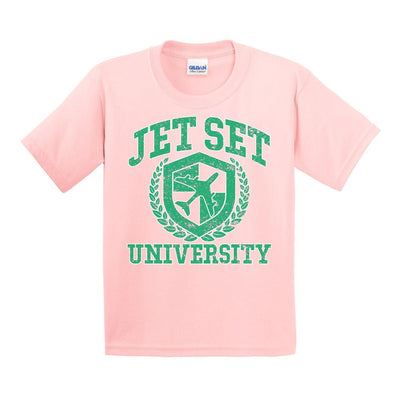 Kids 'Jet Set University' T-Shirt - United Monograms