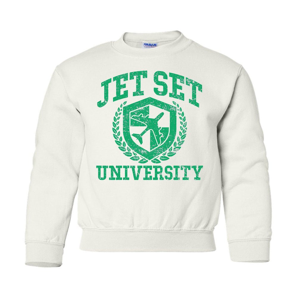 Kids 'Jet Set University' Youth Sweatshirt - United Monograms