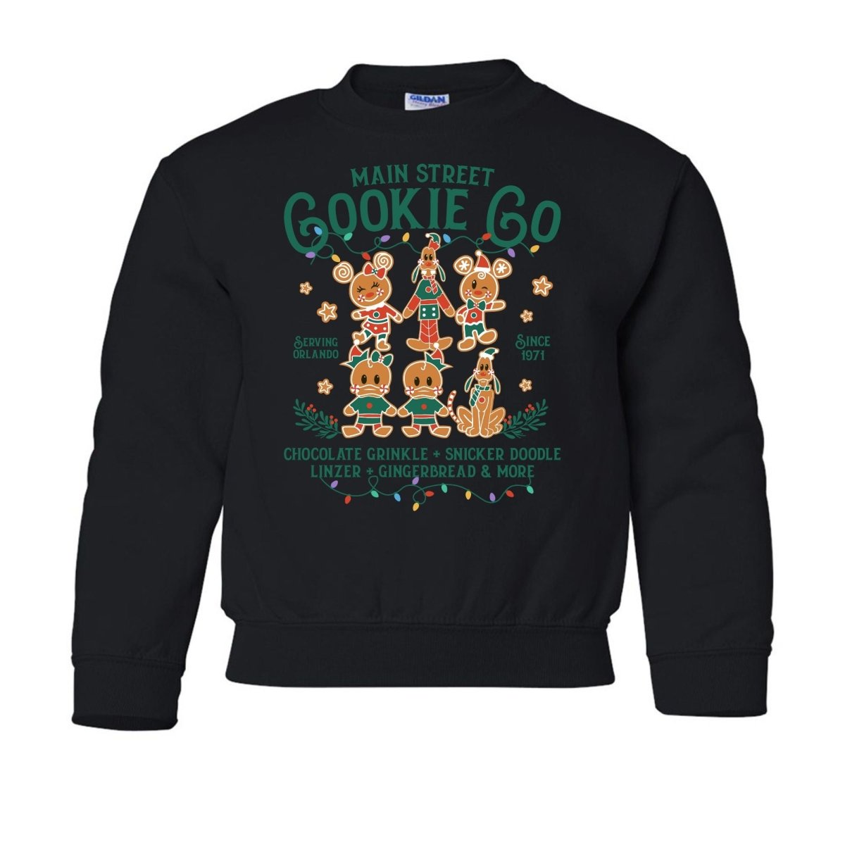 Kids 'Main Street Cookie Co.' Crewneck Sweatshirt - United Monograms