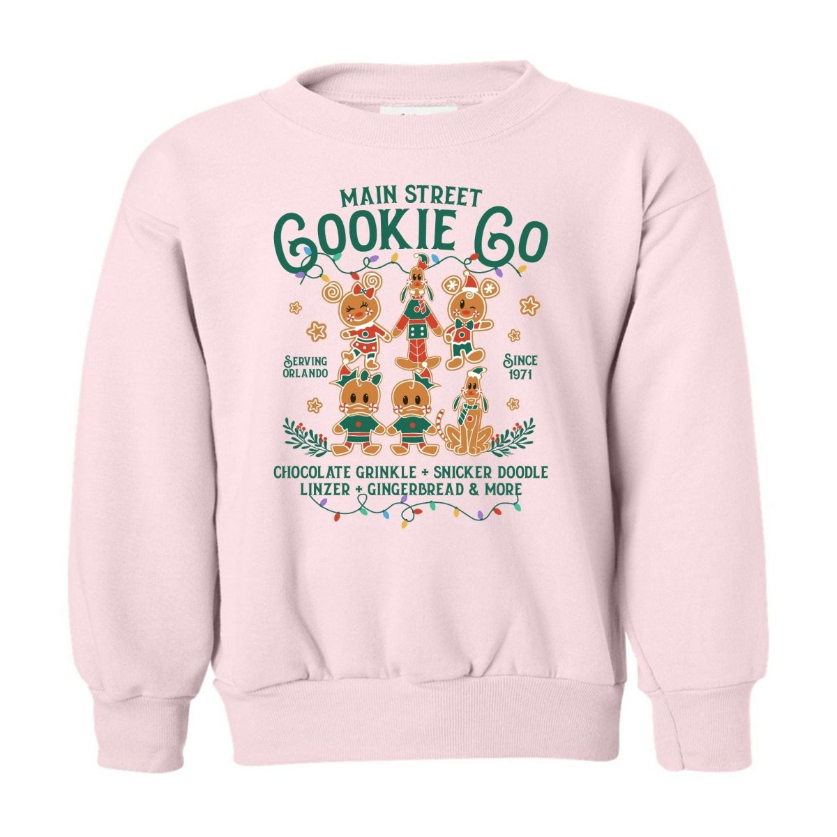 Kids 'Main Street Cookie Co.' Crewneck Sweatshirt - United Monograms