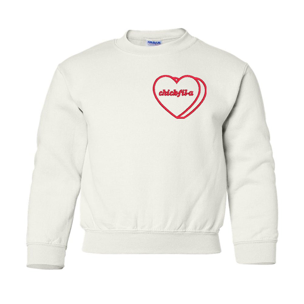 Kids Make It Yours™ 'Candy Heart' Embroidered Sweatshirt - United Monograms
