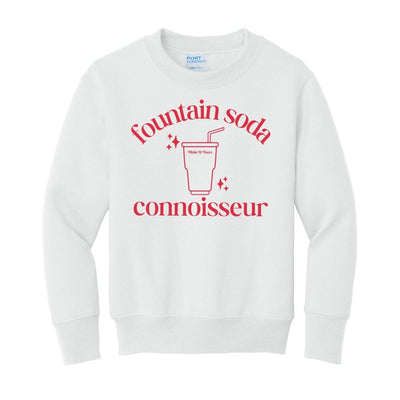 Kids Make It Yours™ 'Fountain Soda Connoisseur' Crewneck Sweatshirt - United Monograms