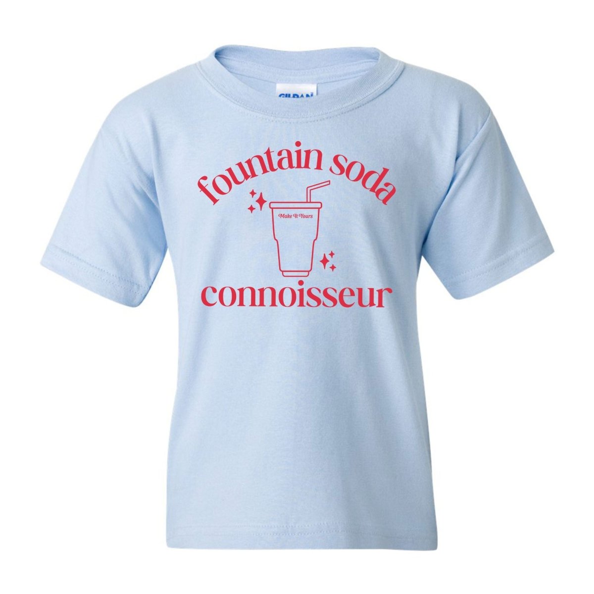 Kids Make It Yours™ 'Fountain Soda Connoisseur' T-Shirt - United Monograms