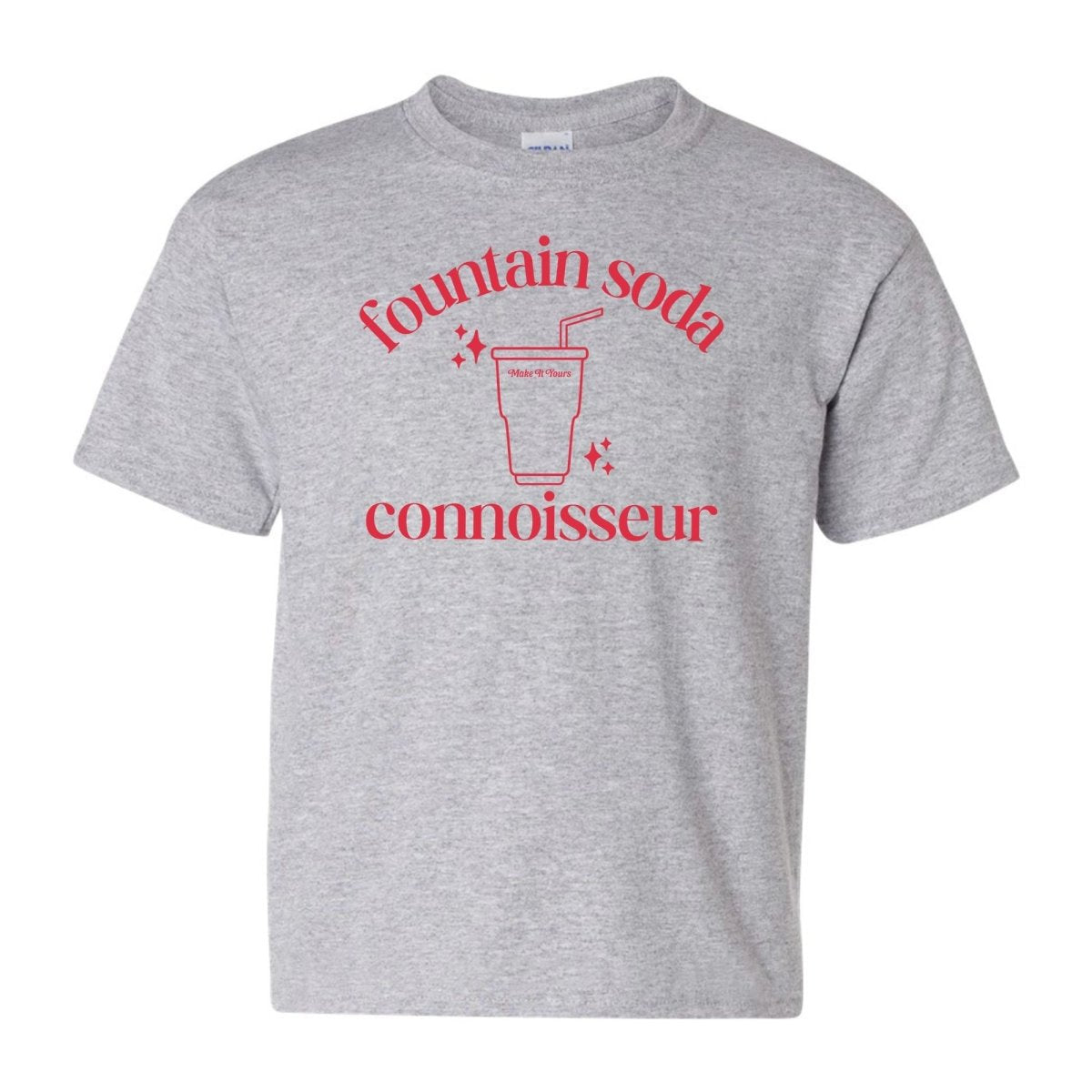 Kids Make It Yours™ 'Fountain Soda Connoisseur' T-Shirt - United Monograms