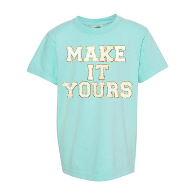 Kids Make It Yours™ Letter Patch T-Shirt - United Monograms