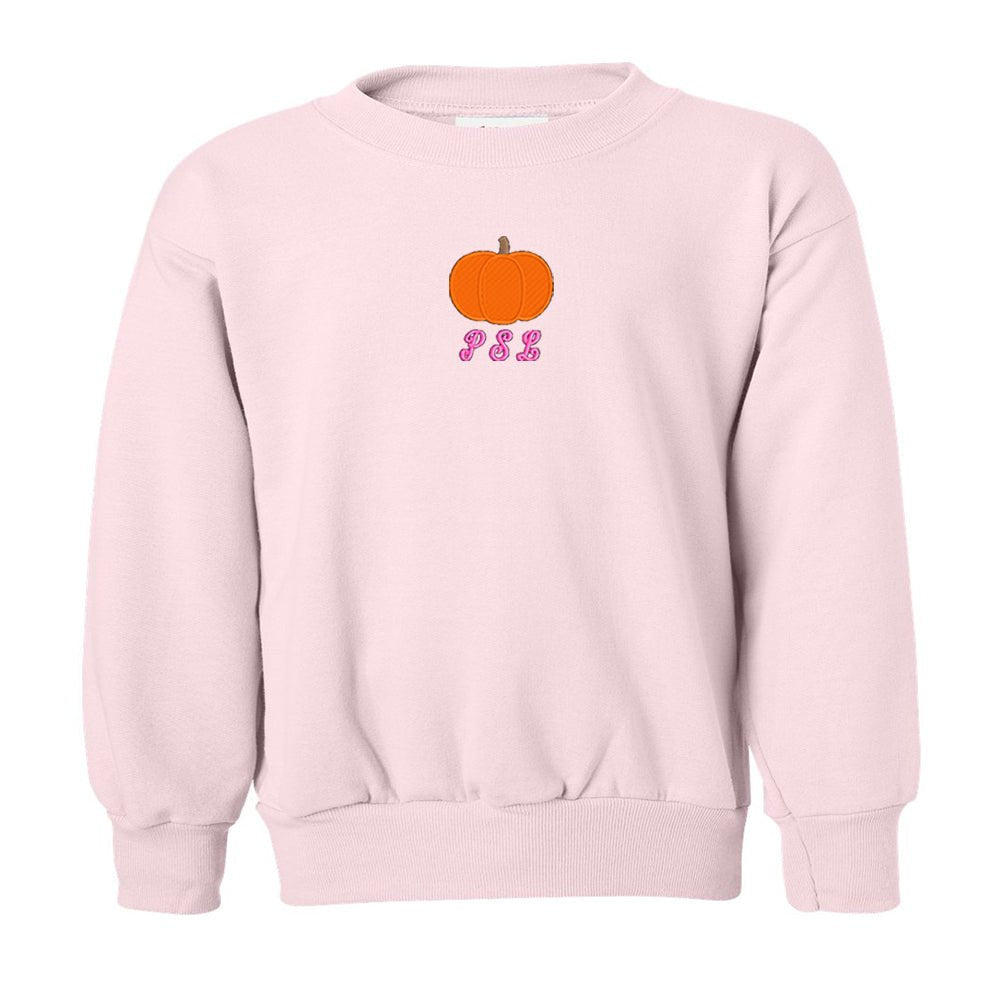 Kids Make It Yours™ Pumpkin Crewneck Sweatshirt - United Monograms