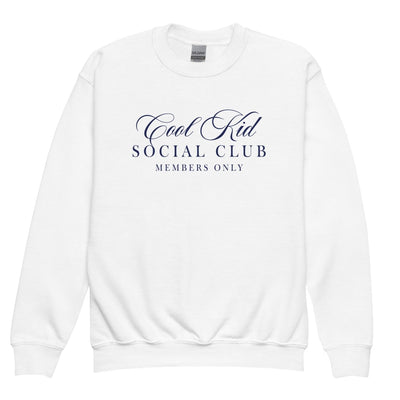 Kids Make It Yours™ 'Social Club' Crewneck Sweatshirt - United Monograms