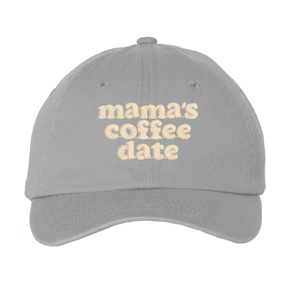 Kids 'Mama's Coffee Date' Baseball Hat - United Monograms