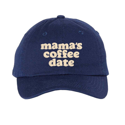 Kids 'Mama's Coffee Date' Baseball Hat - United Monograms