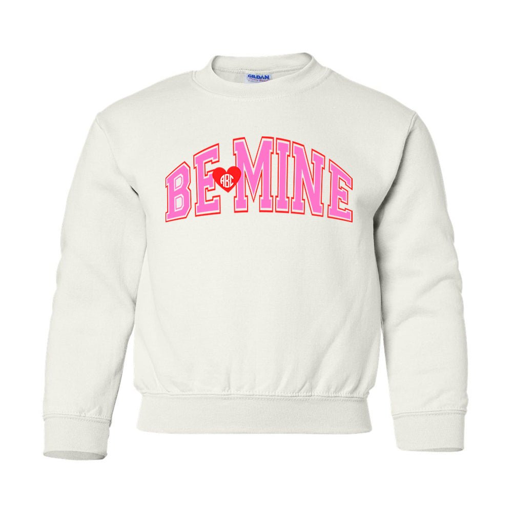 Kids Monogrammed 'Be Mine' Sweatshirt - United Monograms