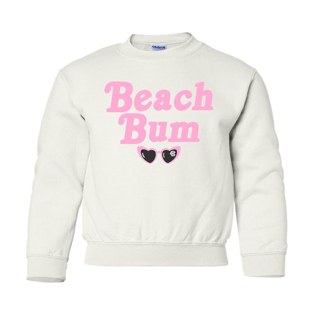 Kids Monogrammed 'Beach Bum' Crewneck Sweatshirt - United Monograms