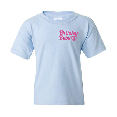 Kids Monogrammed Birthday Babe T-Shirt - United Monograms