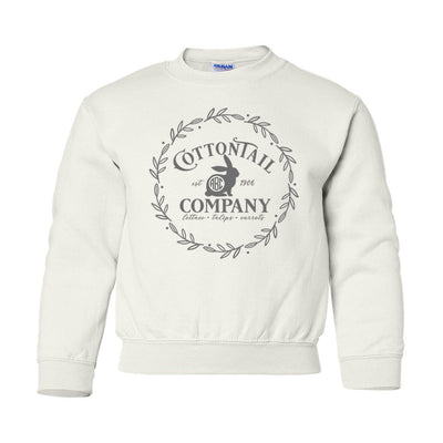 Kids Monogrammed 'Cottontail Company' Crewneck Sweatshirt - United Monograms