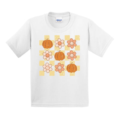 Kids Monogrammed 'Daisy Pumpkin' T-Shirt - United Monograms