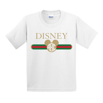 Kids Monogrammed 'Disney Designer Dupe' T-Shirt - United Monograms