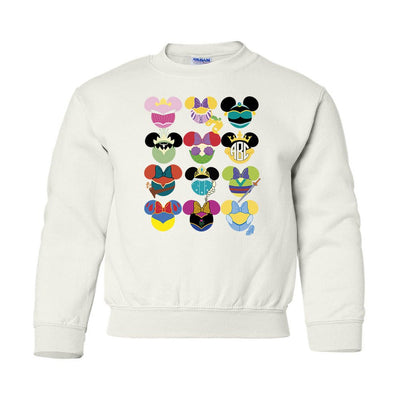 Kids Monogrammed 'Disney Princess' Crewneck Sweatshirt - United Monograms