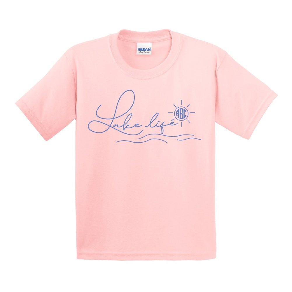 Kids Monogrammed 'Lake Life' T-Shirt - United Monograms