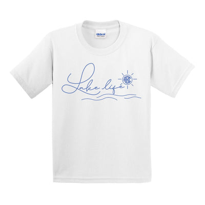 Kids Monogrammed 'Lake Life' T-Shirt - United Monograms