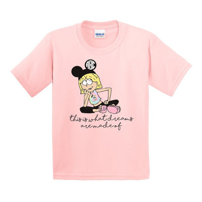 Kids Monogrammed 'Lizzie McGuire Disney' T-Shirt - United Monograms