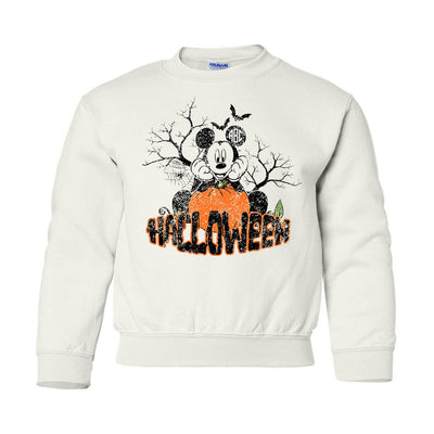 Kids Monogrammed 'Mickey Halloween' Crewneck Sweatshirt - United Monograms