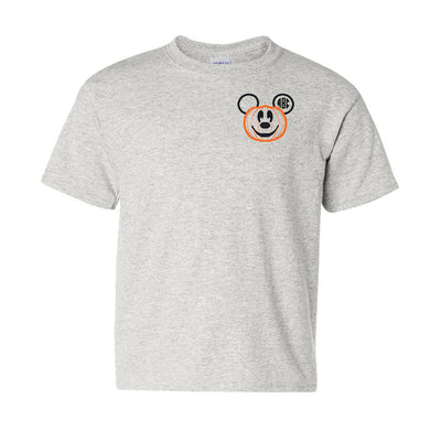 Kids Monogrammed Mickey Pumpkin T-Shirt - United Monograms