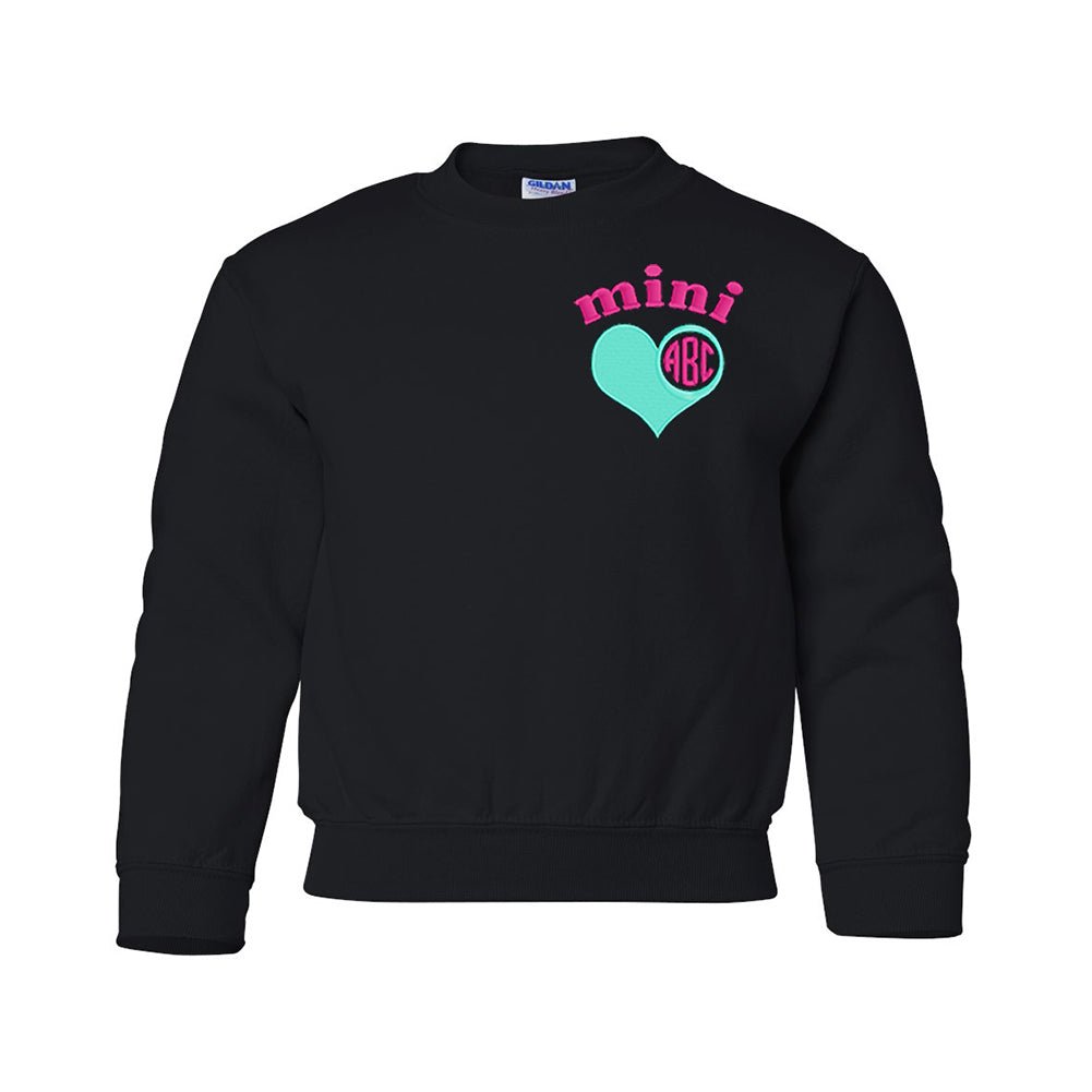 Kids Monogrammed Mini Crewneck Sweatshirt - United Monograms