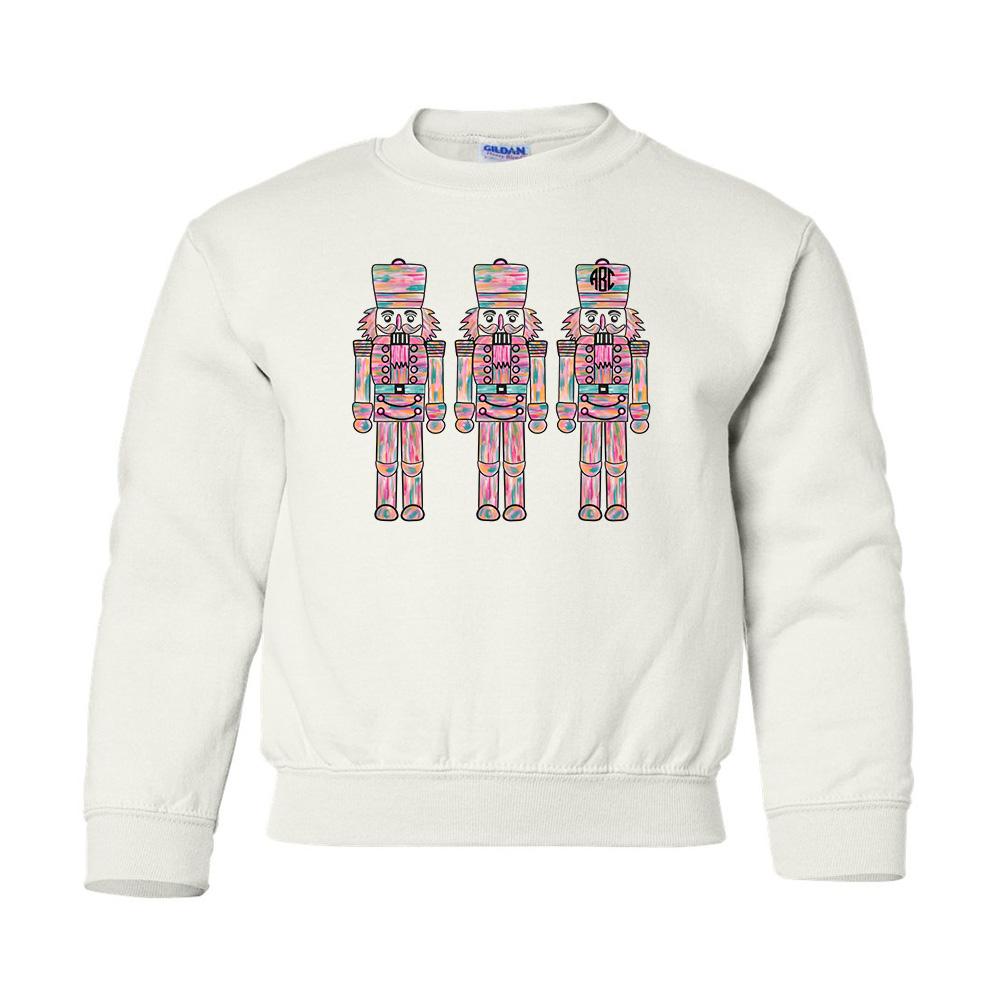 Kids Monogrammed 'Nutcrackers' Crewneck Sweatshirt - United Monograms