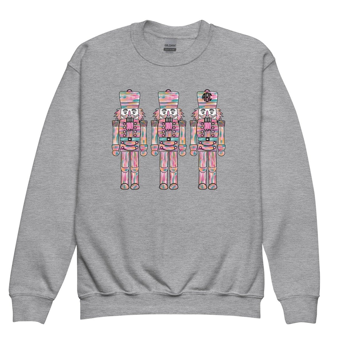 Kids Monogrammed 'Nutcrackers' Crewneck Sweatshirt - United Monograms