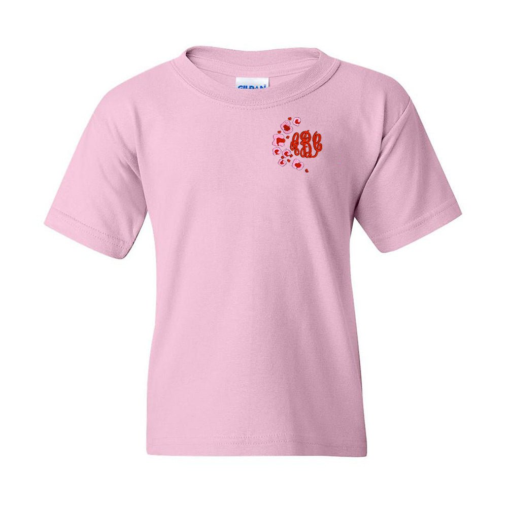 Kids Monogrammed Pink Leopard T-Shirt - United Monograms