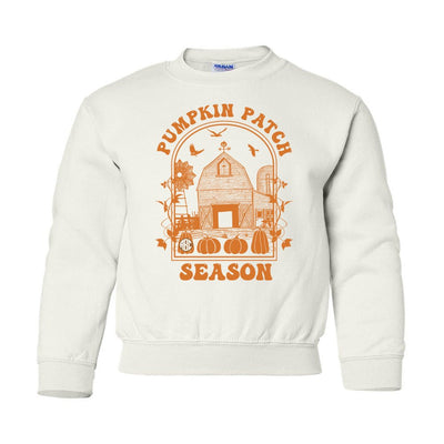 Kids Monogrammed 'Pumpkin Patch Season' Crewneck Sweatshirt - United Monograms