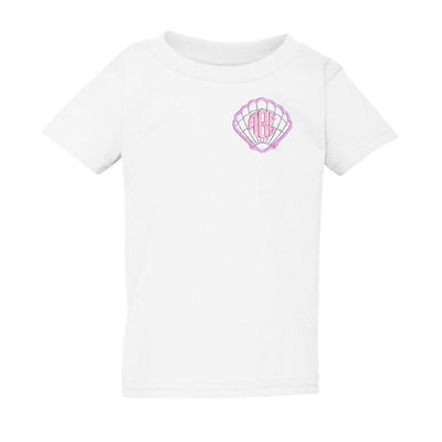 Kids Monogrammed Seashell T-Shirt - United Monograms