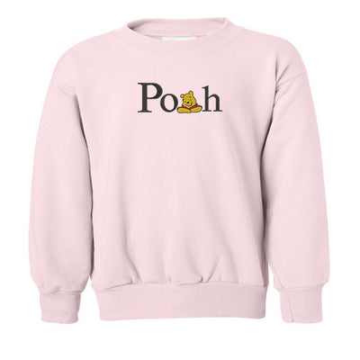 Kids 'Pooh' Embroidered Crewneck Sweatshirt - United Monograms