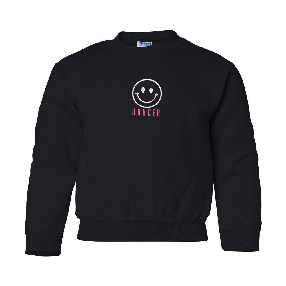 Kids 'Smiley Face' Crewneck Sweatshirt - United Monograms